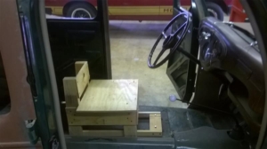 Wood seat