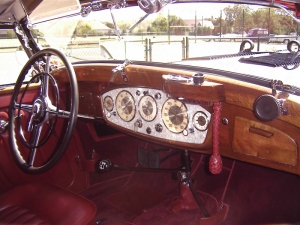1936 MB 540K Interior