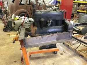 Engine on Stand