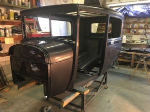 Sanded front quarter