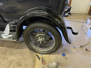 Left fender