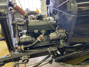 Motor with body