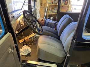 Install front seat