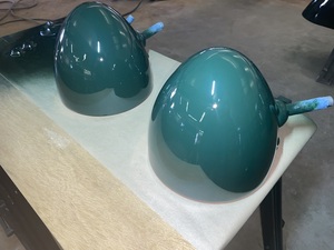 Lights painted